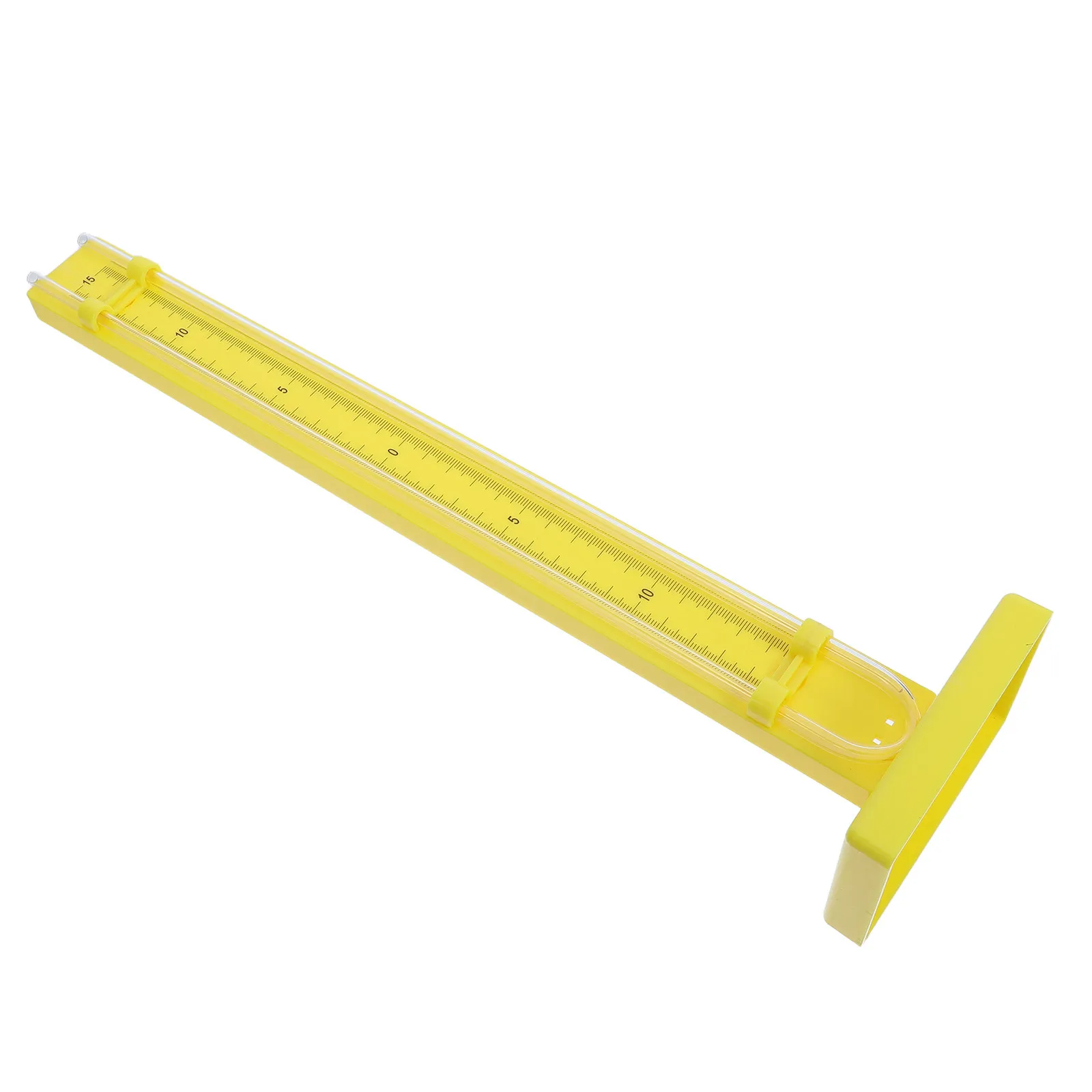 1Set Laboratory U Tube Manometer Clear Plastic U Shaped Pressure Gauge for Physics Classroom Science Lab Equipment Differential