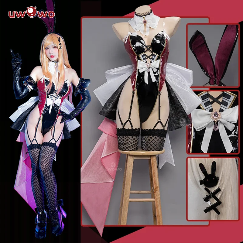 IN STOCK Marin Kitagawa Bunny Suit Cosplay Costume UWOWO×DISHWASHER1910: Marinn Kitawaa Bunny Suit Cosplay Hal