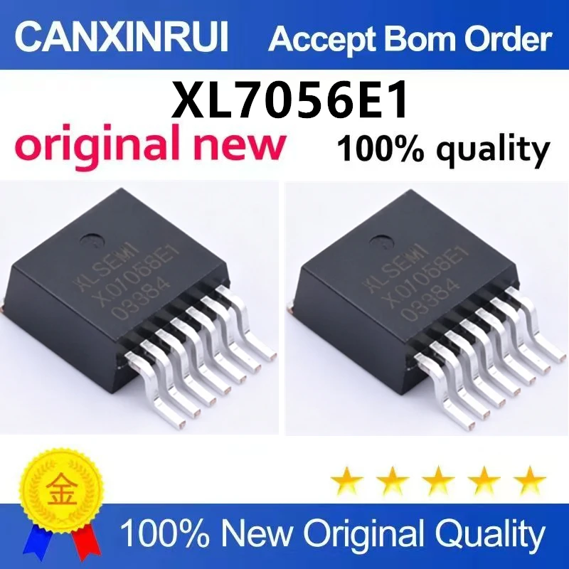 (5pcs-10pcs)New original Xinlong XL7056E1 TO263-7L high-voltage step-down power converter IC XL7056E1