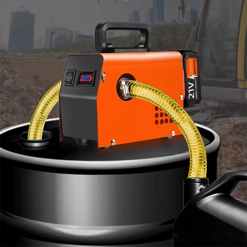 850W Fuel Transfer Pump for Diesel  Electric fuel dispenser Refueling machine Self -absorbing lithium battery oil pump
