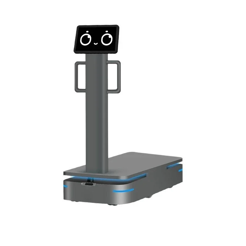 Handling, warehousing, logistics, shelf replenishment, small piece transportation robot view 4