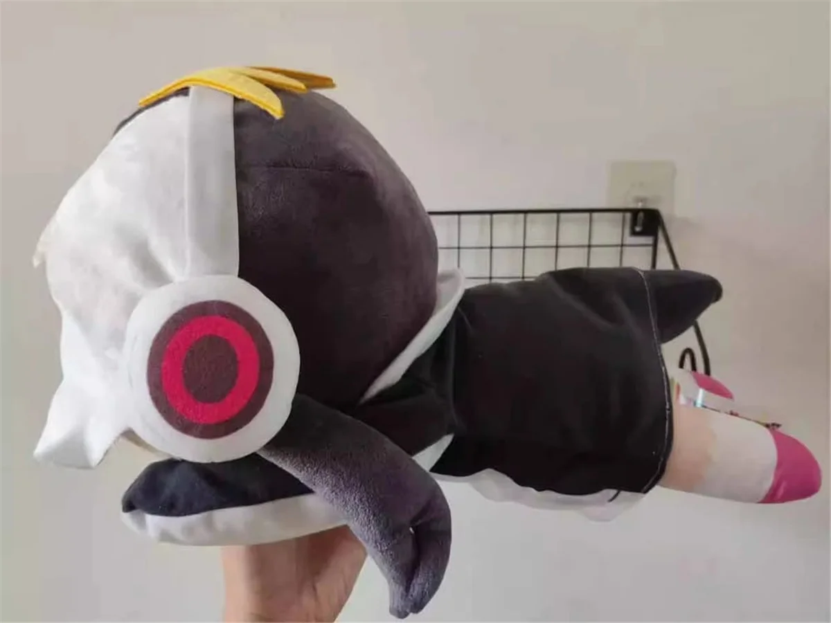 Bonito japão anime kemono amigos pinguim real princesa grande colocado pelúcia travesseiro boneca brinquedo 40cm crianças meninas presentes