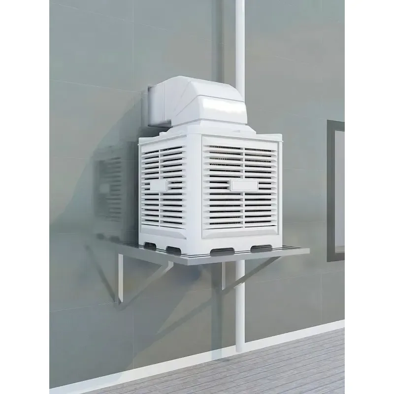 3.0Kw Industrial Evaporative Cooler Mobile Anti Corrosion Large Air Volume Cooling Fan For Farm With Customizable Water Tank