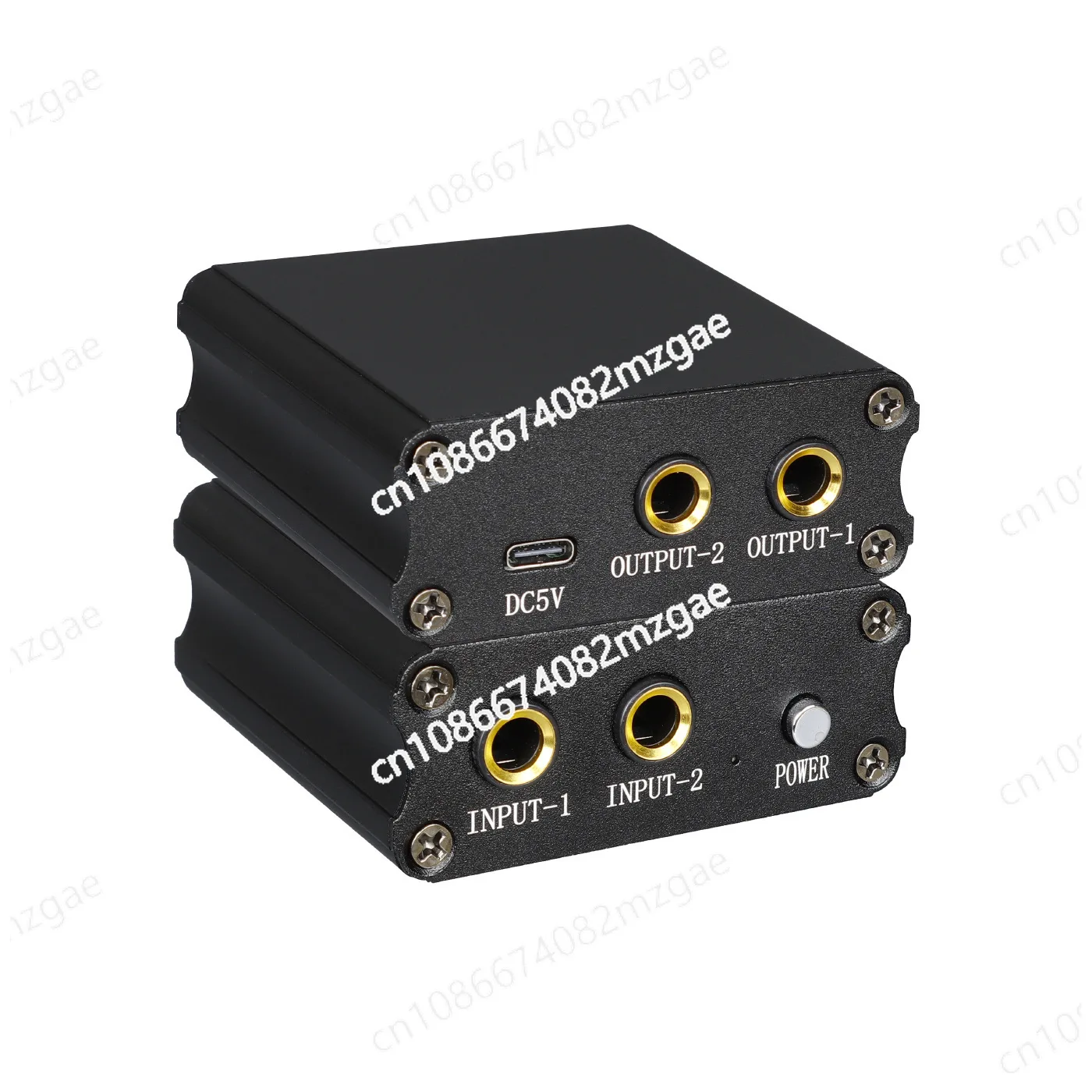 Wireless Microphone Feedback Suppressor Microphone Anti-Howl Frequency Shifter Microphone Processor Charging Portable