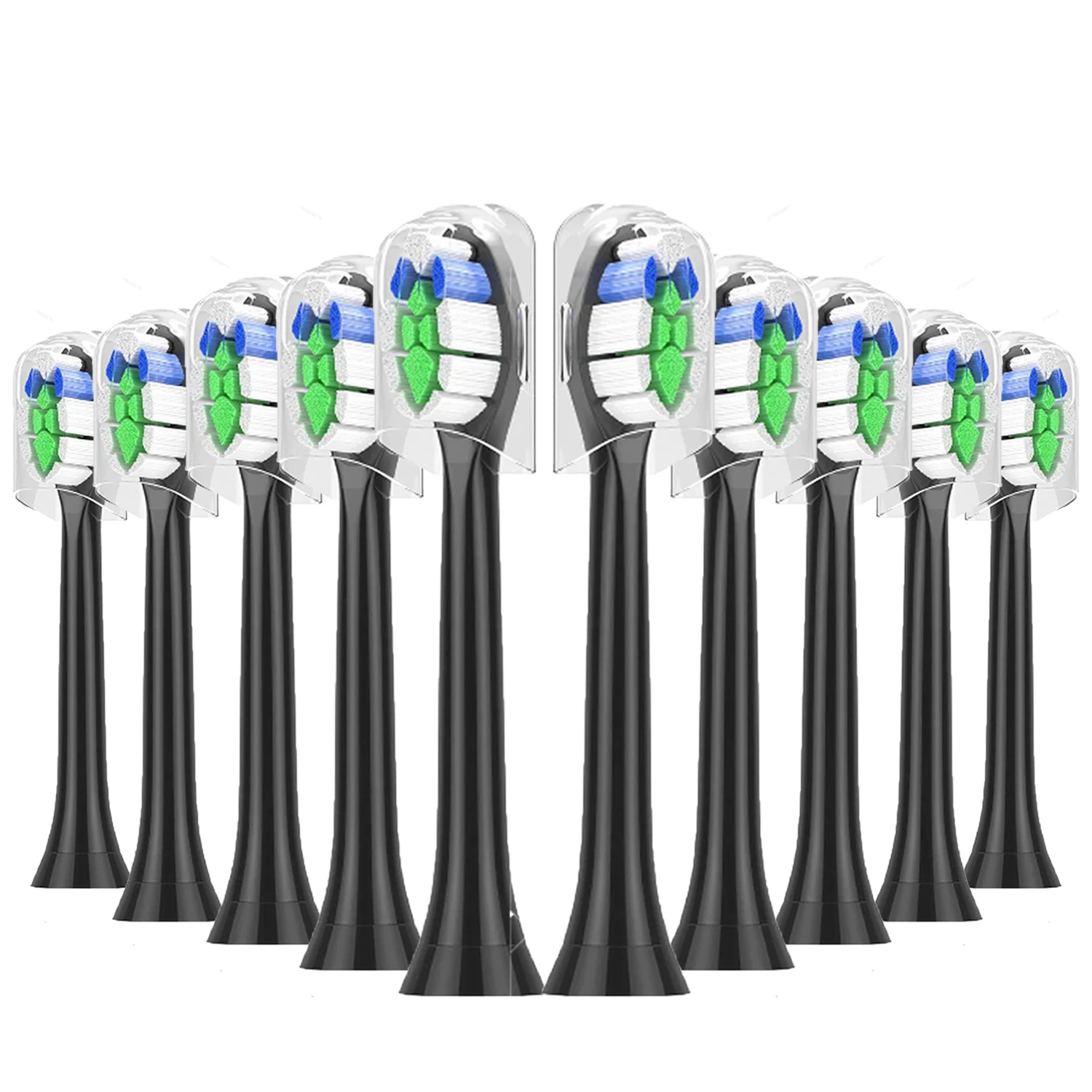 2-20 stuks vervangende opzetborstels compatibel met Philips Sonicare elektrische opzetborstels 4100 6500 6100 7500 5300 1100