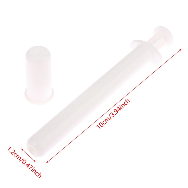 5Pcs/set Clear Vaginal Applicator Lubricant Injector Syringe Lube Anal Nasal Launcher For Health Care Sex Acts Cure