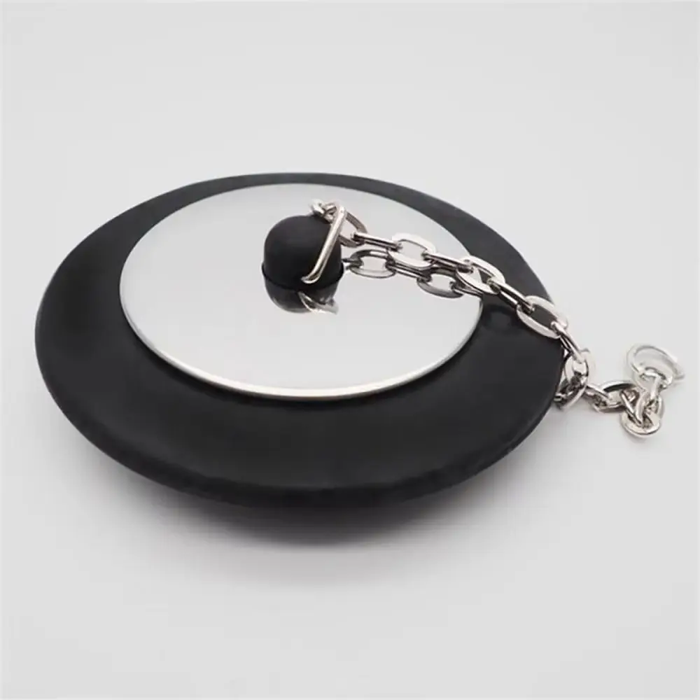 1Pcs New Rubber Tub Stopper Universal Silicone Bath Tub Drain With Hanging Ring 4/4.3/5cm Bathtub Plug Bathtub Accessories