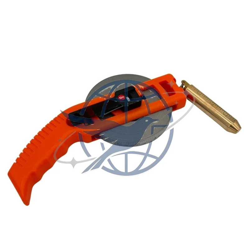 Stainless steel oil dipstick water dipstick sounding dipstick water depth tape measure oil tank marine 30 meters 20 meters
