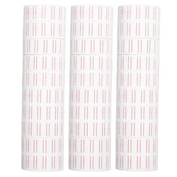 30 Rolls Labels Price Stickers Single Row Tag Paper for MX5500  Labeller 21x12mm Price Label Paper Price Tag Labels