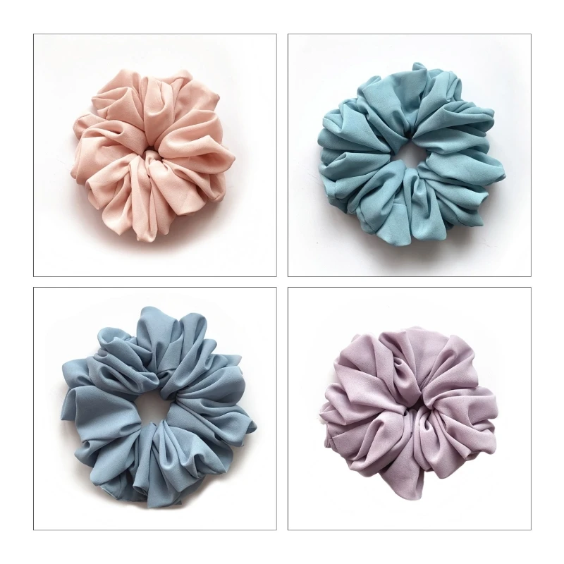 Big Hair Scrunchie Ponytail Holders Hair Ties Elastic Hair Accessories
