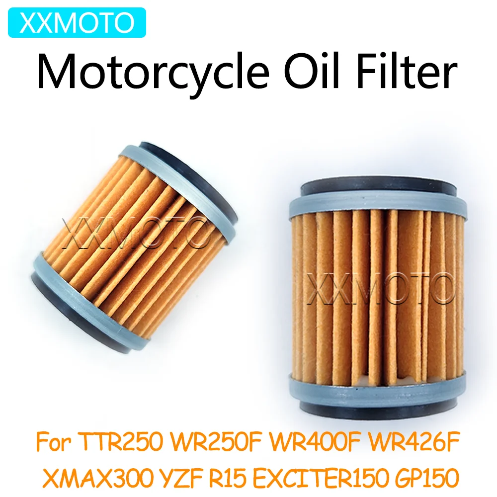 For YAMAHA TTR250 WR250F WR400F WR426F XMAX 300 YZF R15 EXCITER150 GP150 TTR 250 WR 250F Motorcycle Oil Filter Intake Cleaner