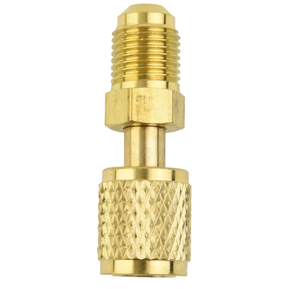 Adapter Male 5/16 X F1/4 SAE For Air Conditioning Systems R32 R410a Female 5/16xM1/4SAE Brass Air Conditioning accessories