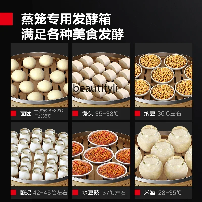 NQ mesin fermentasi komersial kotak fermentasi roti kukus khusus baja tahan karat fermentasi suhu konstan fermentasi