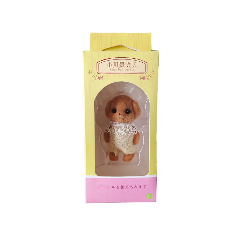 Sylvanian Families Anime Figures Baby Doll Baby Twins Anime Figure Forest Family Kawaii Model Pendant Collectible Gifts For Girl