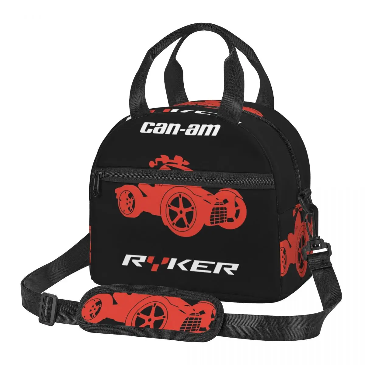 

Термосумка для обедов Can I Am Ryker Off-Road Brp Atv с графическим рисунком, изолированная, для женщин и детей, герметичная, для еды, термосумка-тоут