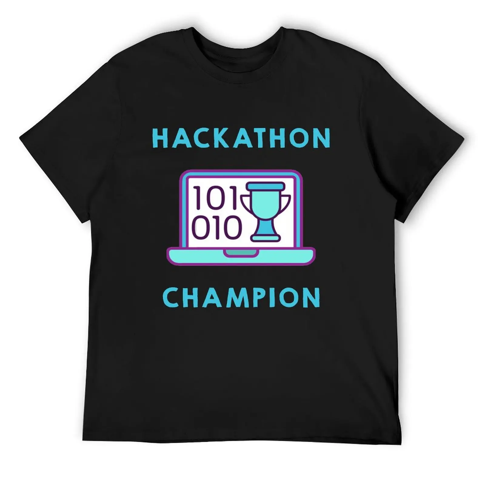 

Hackathon Champion Developer and Computer Science t-shirt T-Shirt Man t-shirt graphic shirts men t shirt