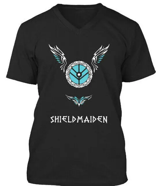 Shield Maiden Lagertha T Shirt  Hoodie Premium V-Neck Tee