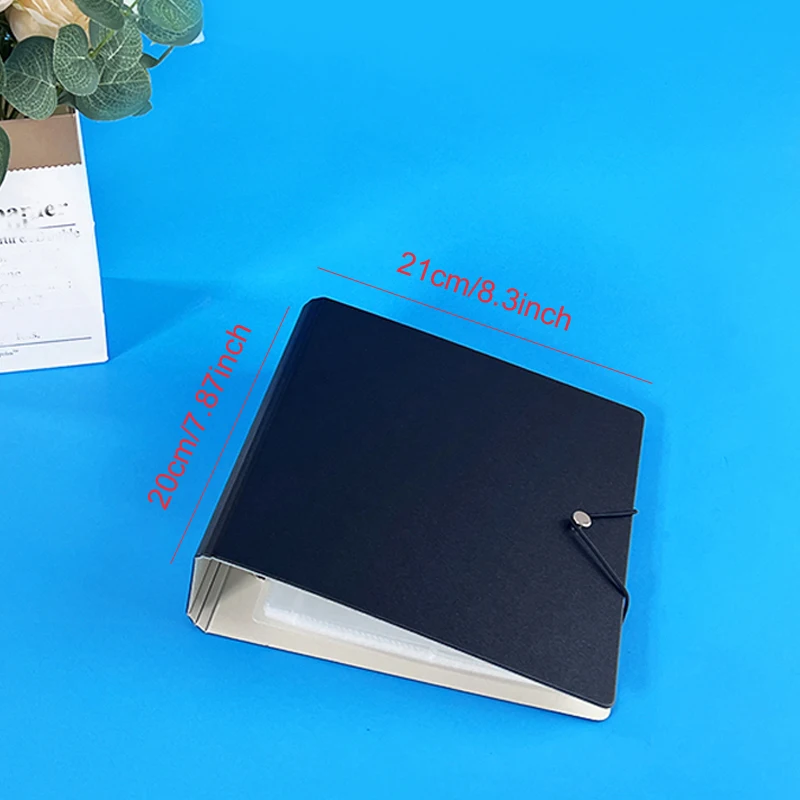 Solid Color 3-inch Photo Album Album Love Hollow Photocard Holder With Heart Pendant Kpop Idol Cards Collect Book Polaroid Album