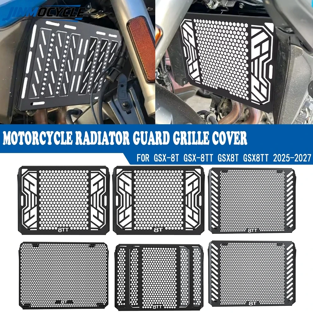 

For SUZUKI GSX-8T GSX-8TT GSX8T GSX8TT 2025 2026 2027 GSX 8T 8TT Motorcycle Radiator Guard Grille Cover Protector Accessories