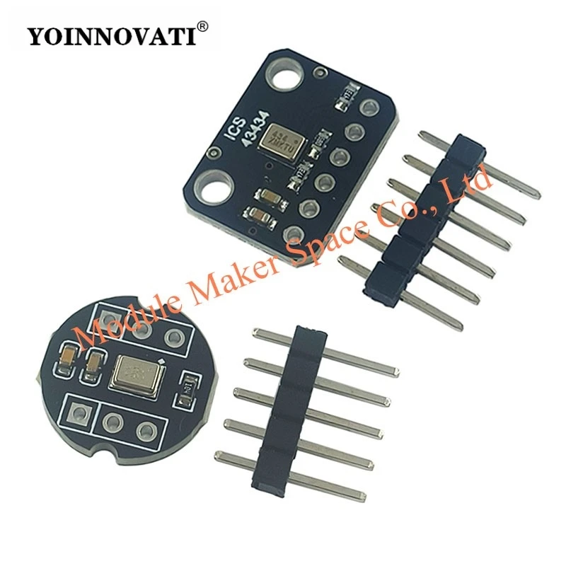 ICS-43434 I2S Digital MEMS Microphone Module-High Performance,Low Noise,compatible with  AI Voice Recognition,ESP32,Raspberry Pi