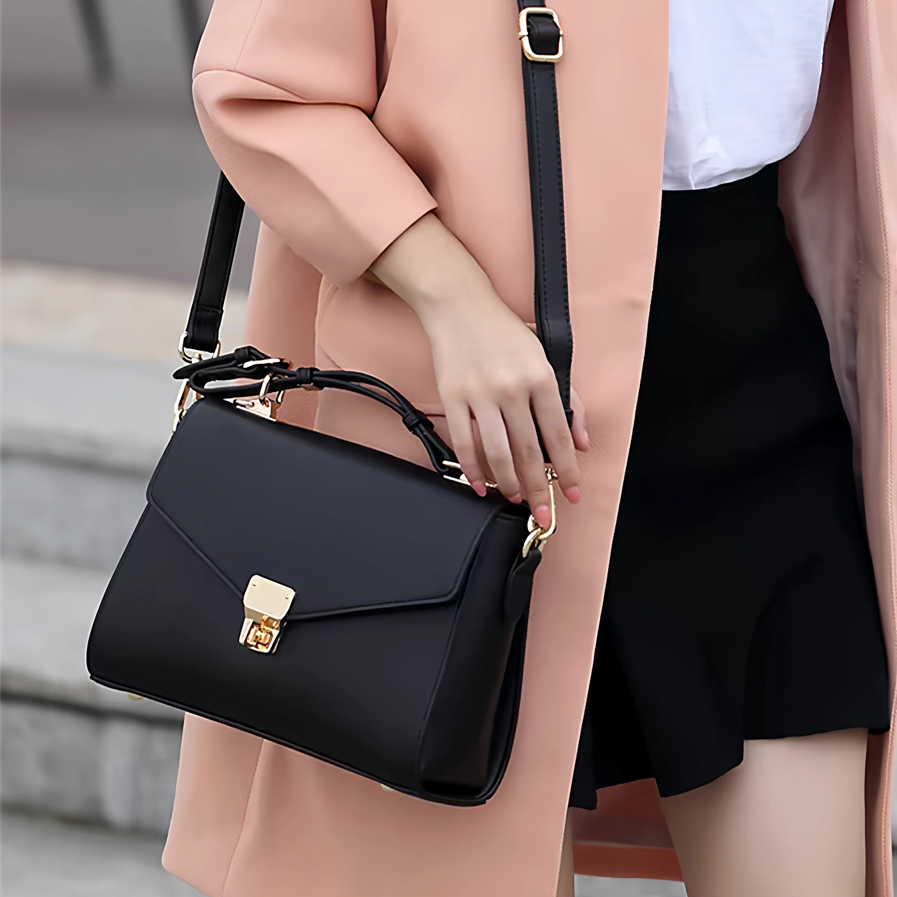 Fashionable Large Capacity Crossbody Bag Handbag Single Shoulder Bag Women's Bag 2026 New Style Versatile Handbag by Fansman