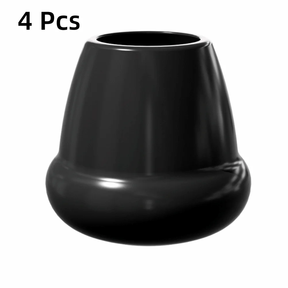 4PCS Wear-resistant Chair Leg Protective Pad Scratch Resistant Built-in Metal Strip Chair Leg Anti- Slip Cover Thickened