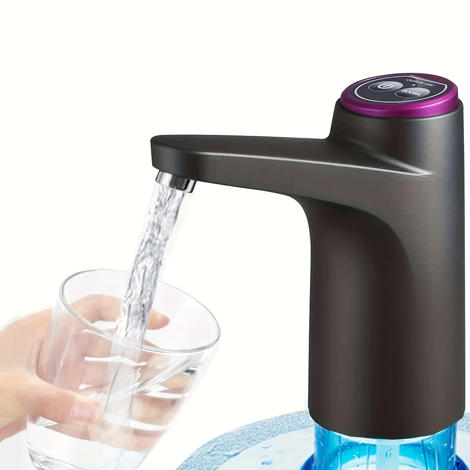 

5 Gallon Water Jug Dispenser, Portable Water Bottle Pump for 2-5 Gallon Drinking Water Pump USB Charging Water Dispenser