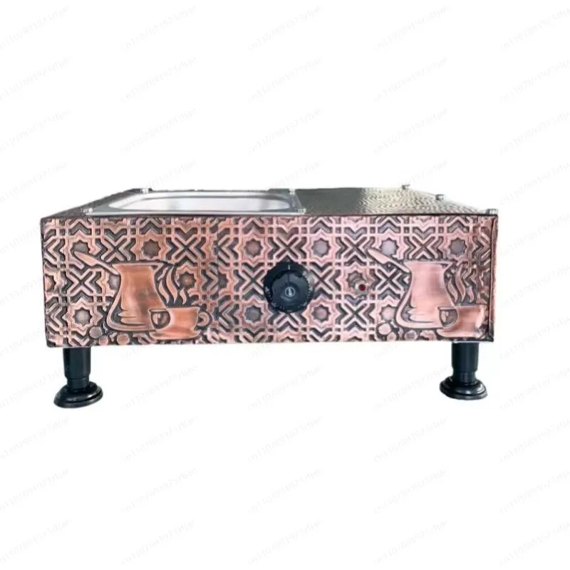 

Commercial household Turkish Internet celebrity hot sand stove retro rectangular sand coffee stove