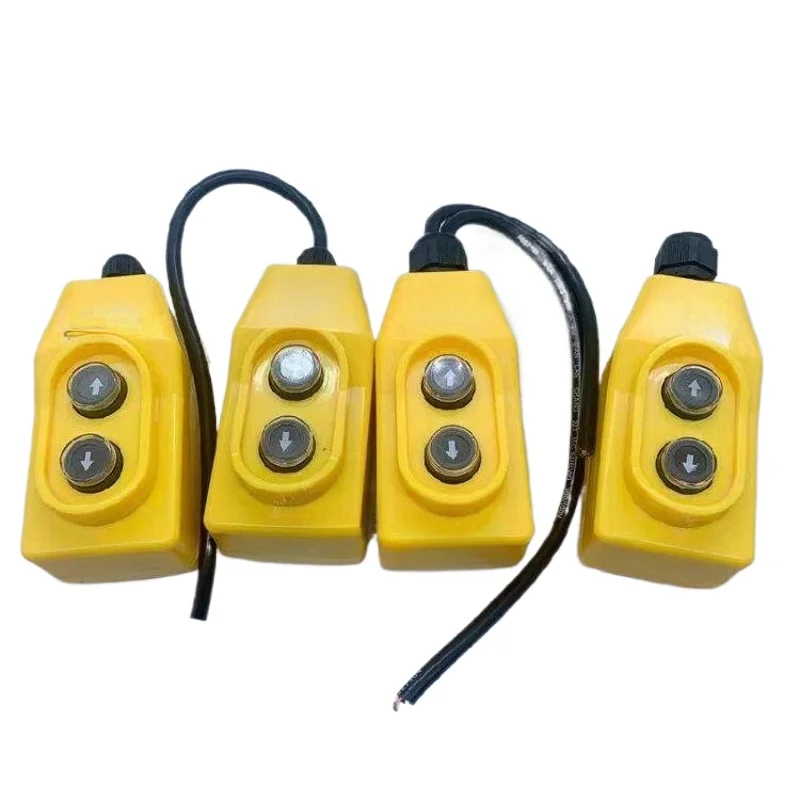 Electric hoist lift crane switch single-phase -phase switch miniature button upper and lower handle controller