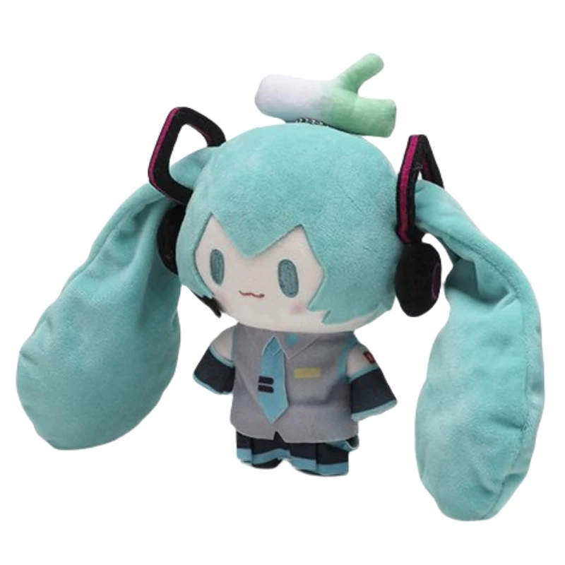 子供のための初音ミク人形キーホルダー、ボーカロイド、かわいい女の子のバックパック装飾、アクションフィギュア、漫画アニメ人形、子供のおもちゃギフト、17cm