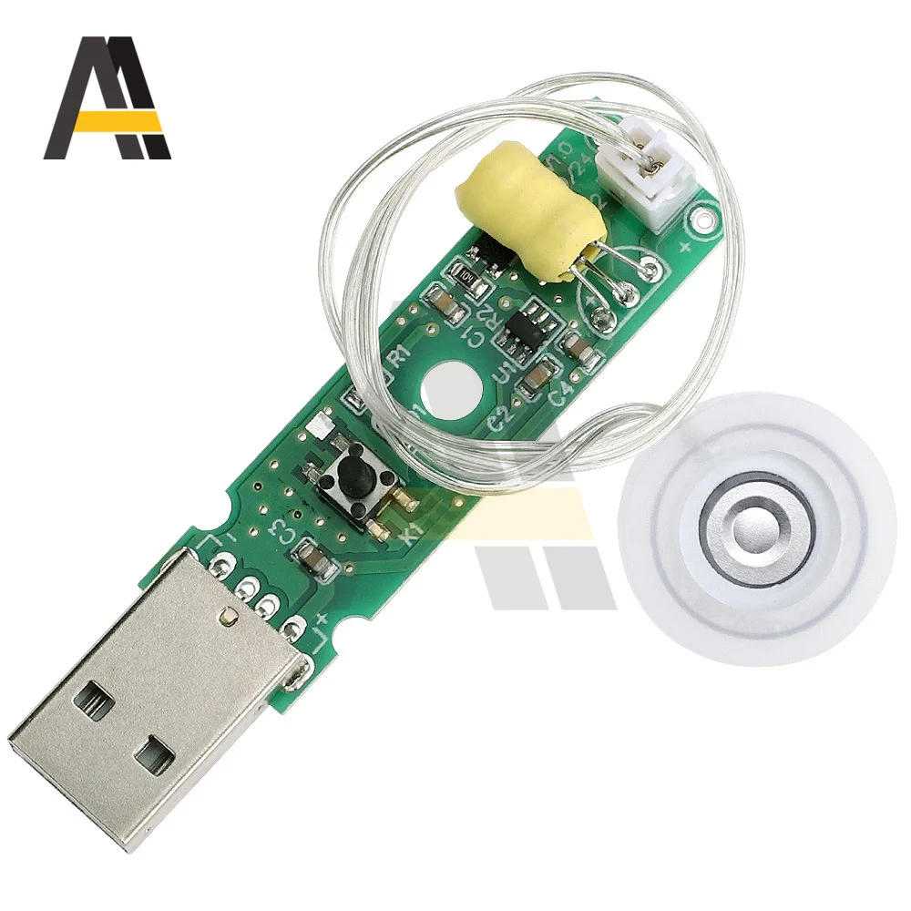 20MM 2-3W Ultrasonic Mist Maker Atomizer Board Transducer Atomization Drive Circuit Board Film Plate Accessories Humidifier