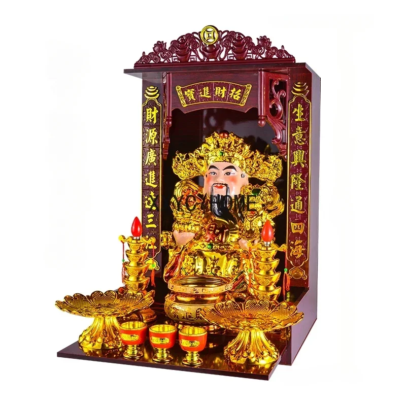 

God of Wealth Decoration Home Store Fortuna Statue Company Office Wenwu Caigong Statue