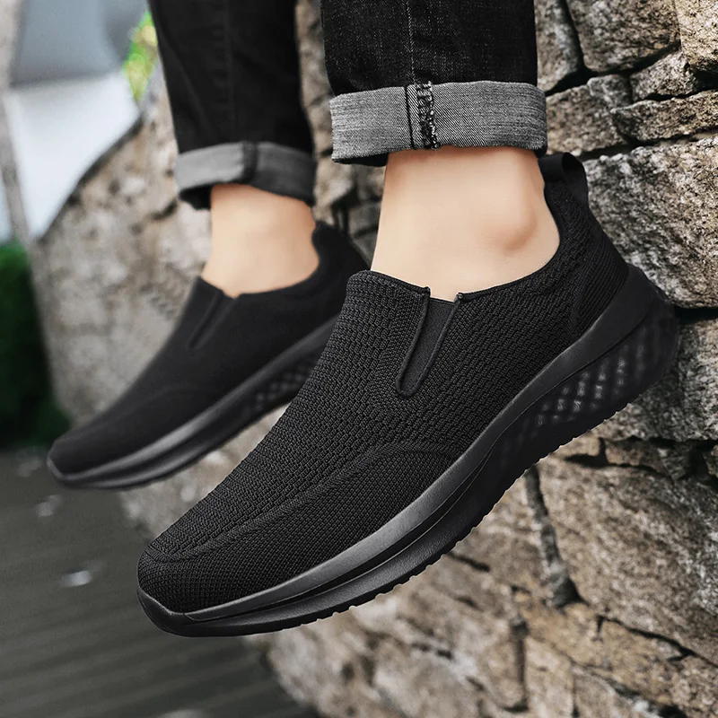 Men's Sports Shoes Casual Slip Covers Anti Slip Comfortable Walking Tennis Running Shoe Fashionable Sports Shoes Autumn Shoes