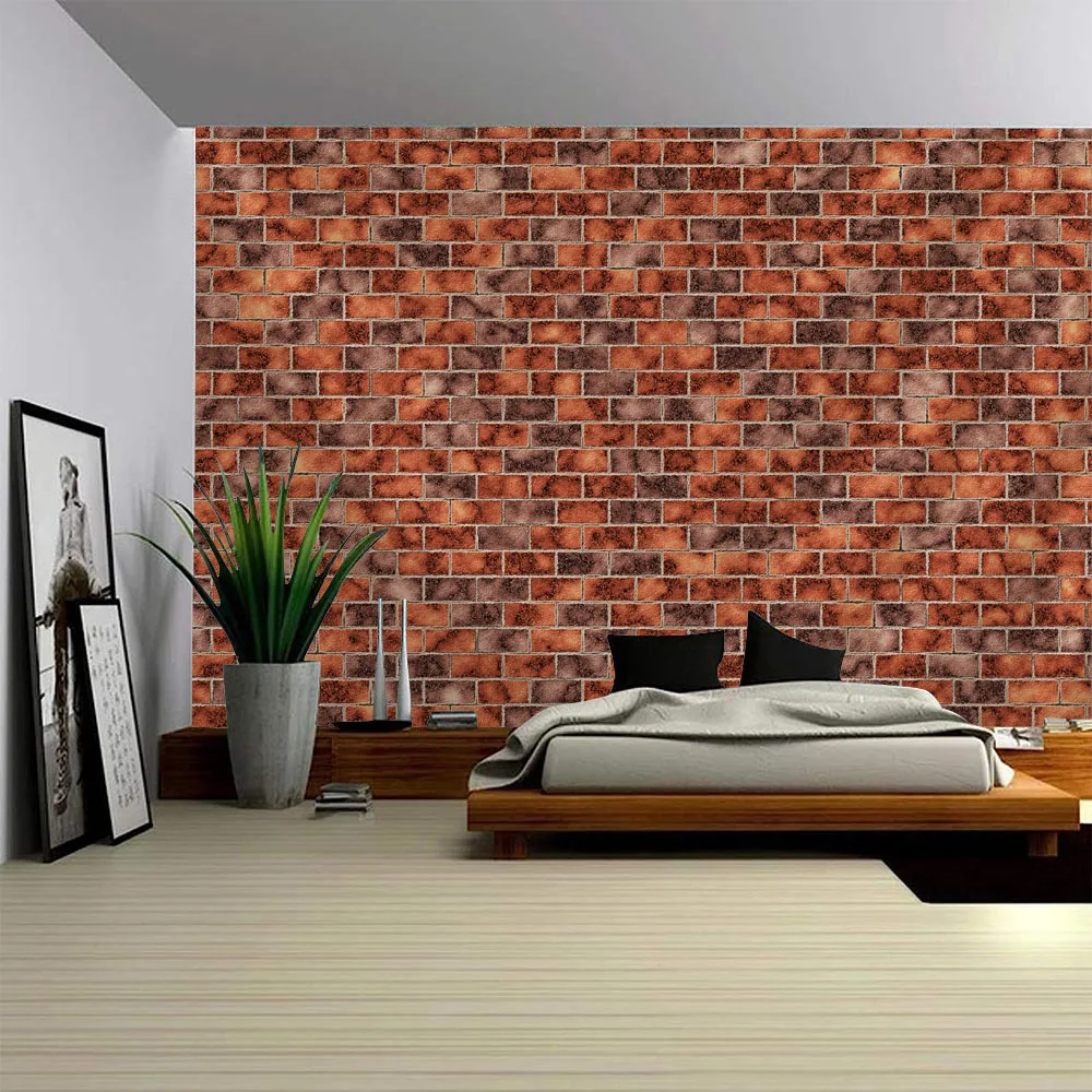 

Vintage stone wall printing tapestry home decoration background cloth wall hanging blanket living room studio wall decoration