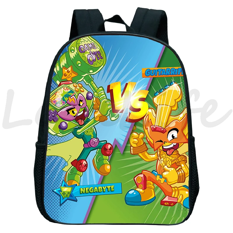 New Superzings Series 10 Kindergarten Backpack for School Boys Girls Cartoon Bookbag Children Mochila Kids Superthings Backpacks