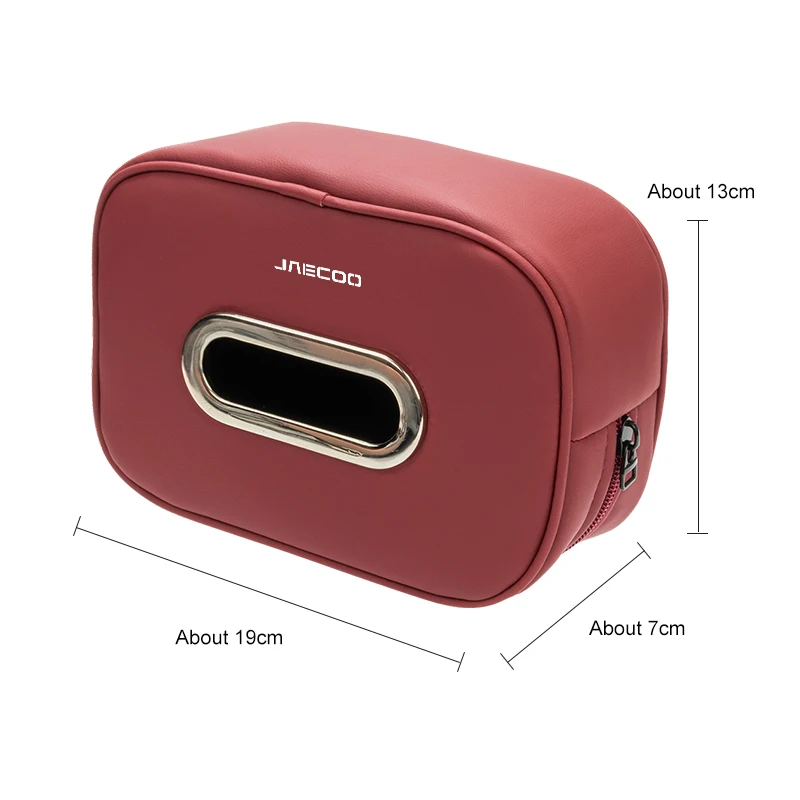 For Chery Jaecoo J7 J8 2023 2024 2025 Car Seat back Tissue Bag Leather Auto Sun Visor Armrest Paper Storage Box Car Accessories - Image 6