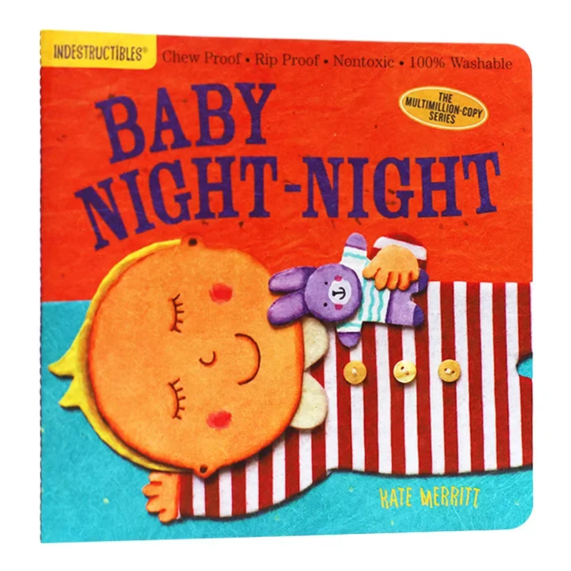 

Indestructibles Baby Night Night, Baby Children's books aged 1 2 3, English picture book 9780761181828