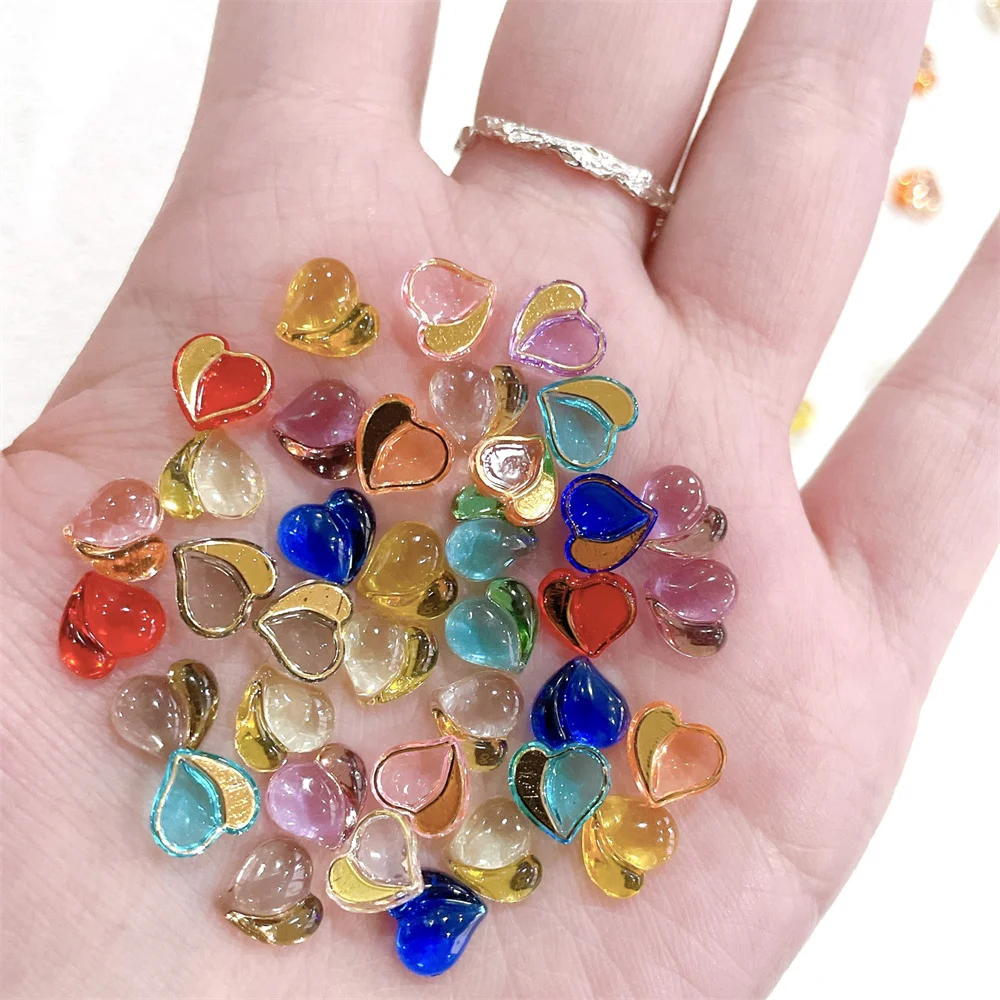 3d niedliche Maniküre dekorative Nägel Nagel aufkleber stark und robust einfach zu bedienen herzförmig nicht leicht zu fallen