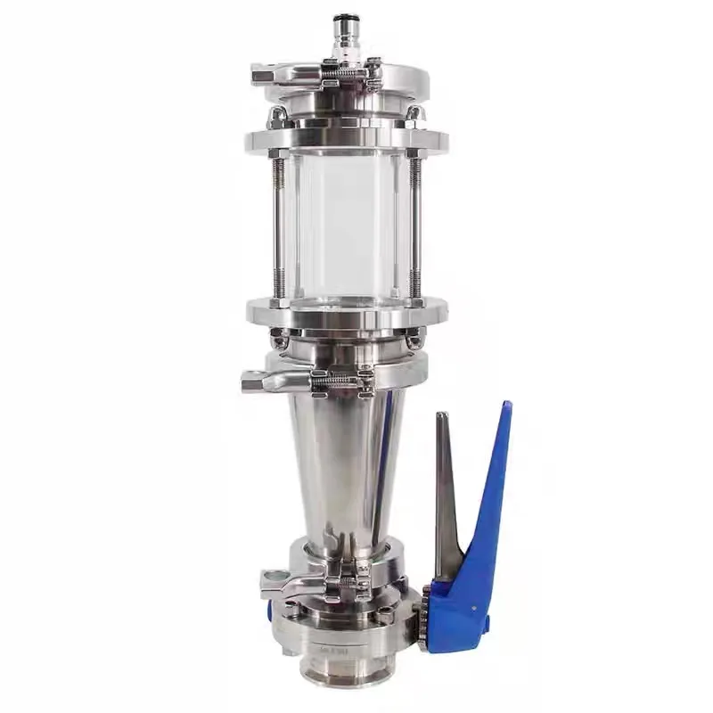 

Homebrew Dry Hopper Tri-Clamp 3" Oxygen Free Fermenting Under Pressure Conical Fermenter Parts Food Grade Stainless Steel 304