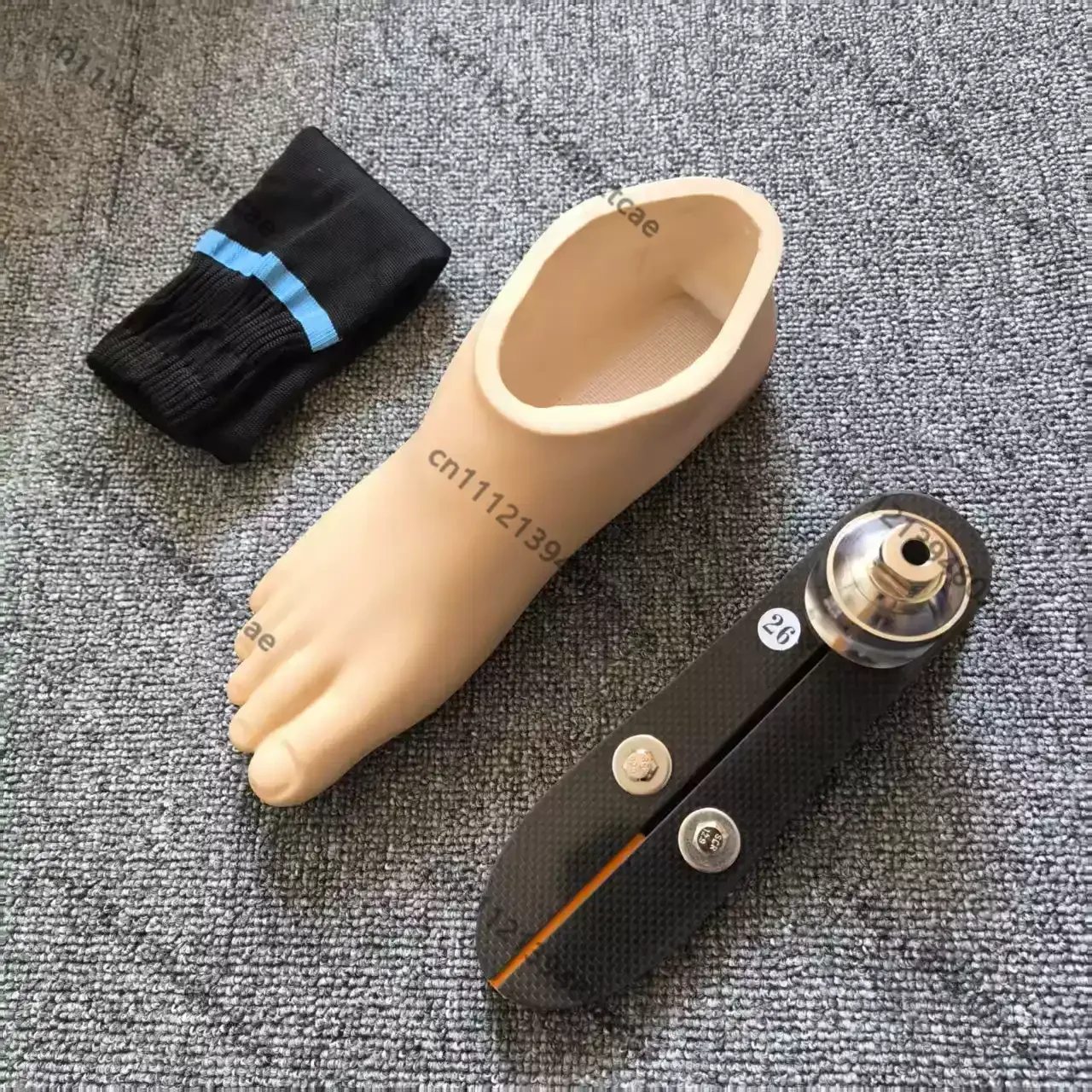 Carbon Fiber Support Structure Component With Cover Sleeve, Hardware for High Low Angle Mechanical Assembly