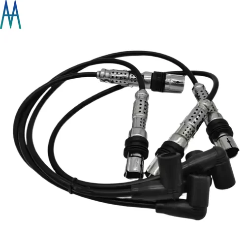 Imagen 2 del producto 03F905409C un juego de cables de encendido, Cable de bujía para Skoda Yeti Octavia Rapid Fabia Audi A3 S3 A1 VW Polo Golf Jetta beetle