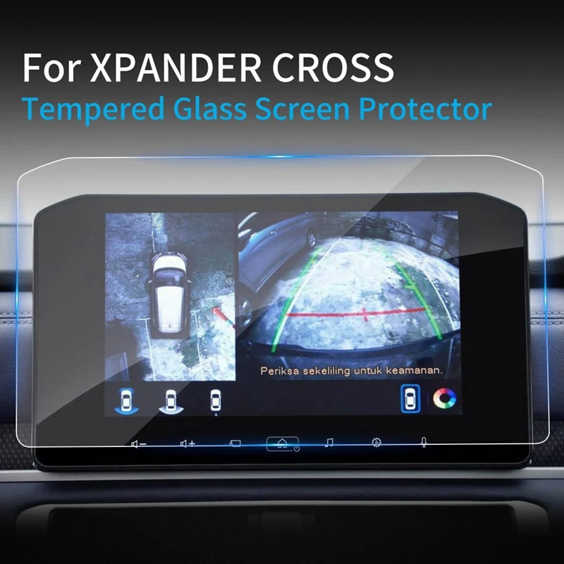 Car Accessories For Mitsubishi Xpander CROSS 2023 Screen Protector Console Tempered Glass Protective Film Auto Navigator