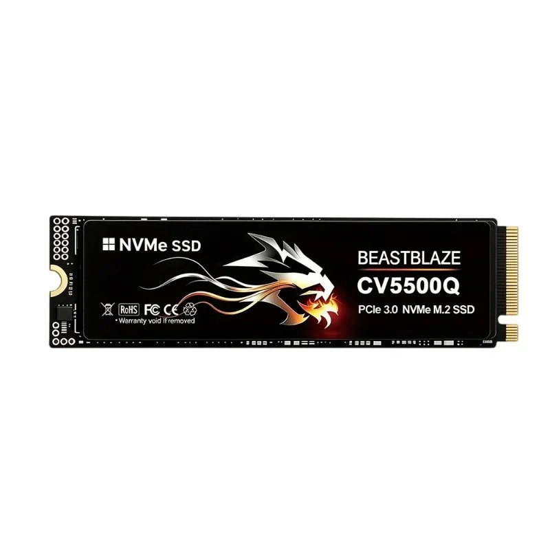 High Speed CV5500Q M.2 2280 NVMe Pcie3.0 X2 SSD 3D Nand TLC Gaming Internal Hard Drive 500GB 1TB 2TB 4TB For Desktop Laptop