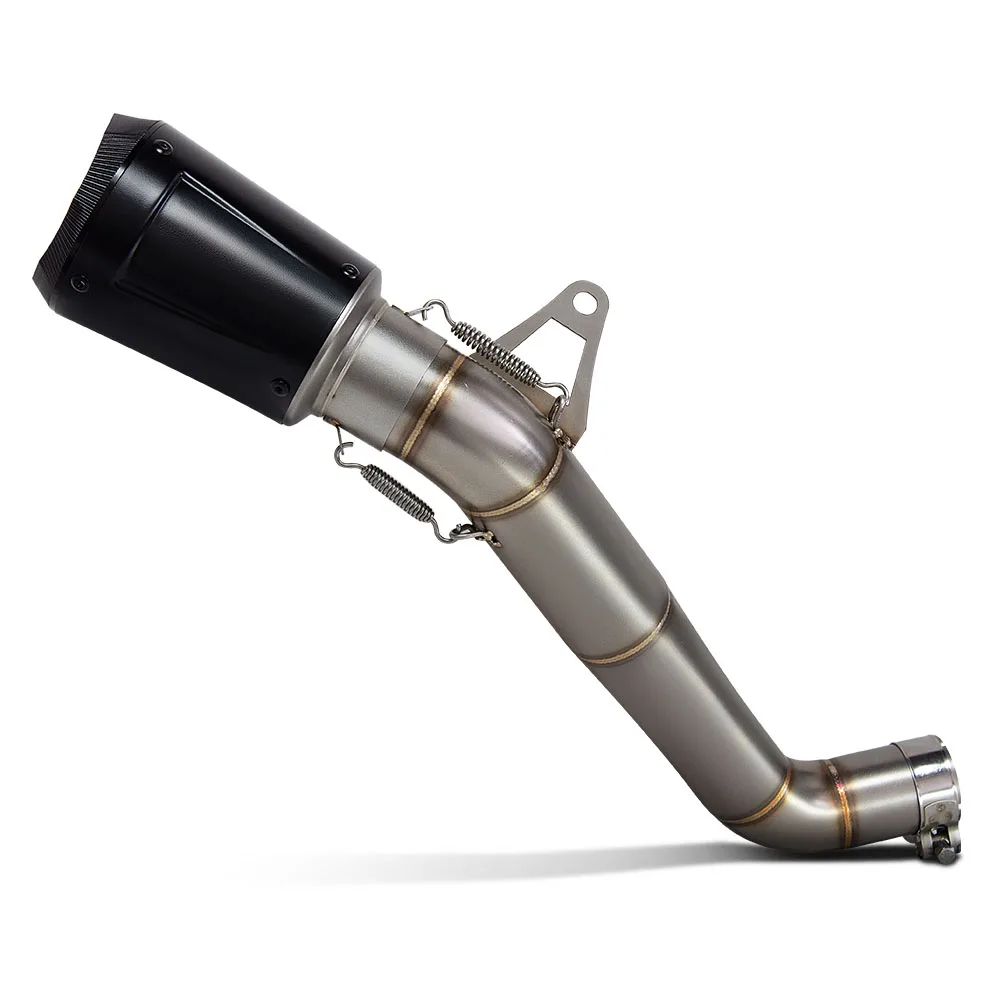 

STLFFor Hondas CBR1000RR CBR1000 RR 2008-2016 Motorcycle Slip on Line Exhaust Stainless Adapter Middle Link Pipe Connect RS22 Mu