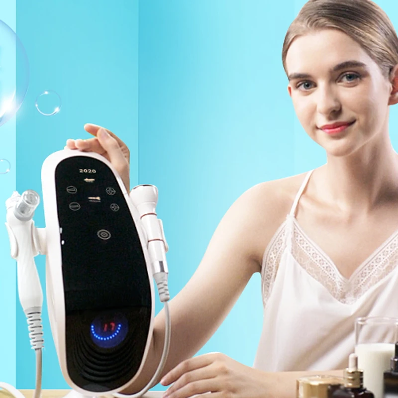 

High Oxygen Freezing Skin Resurfacer Nano Spray Deep Hydration High Frequency Vibration Ultrasonic Beauty Instrument