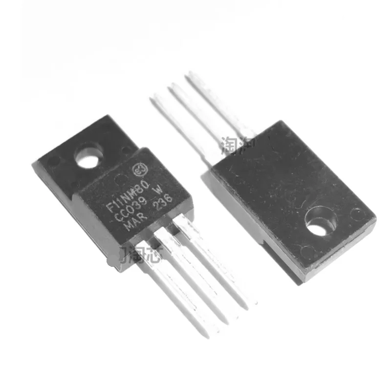 10pcs-50pcs STF11NM80 MOS Tube FET 11A 800V TO220F Silk Screen Printed 11NM80  New Original