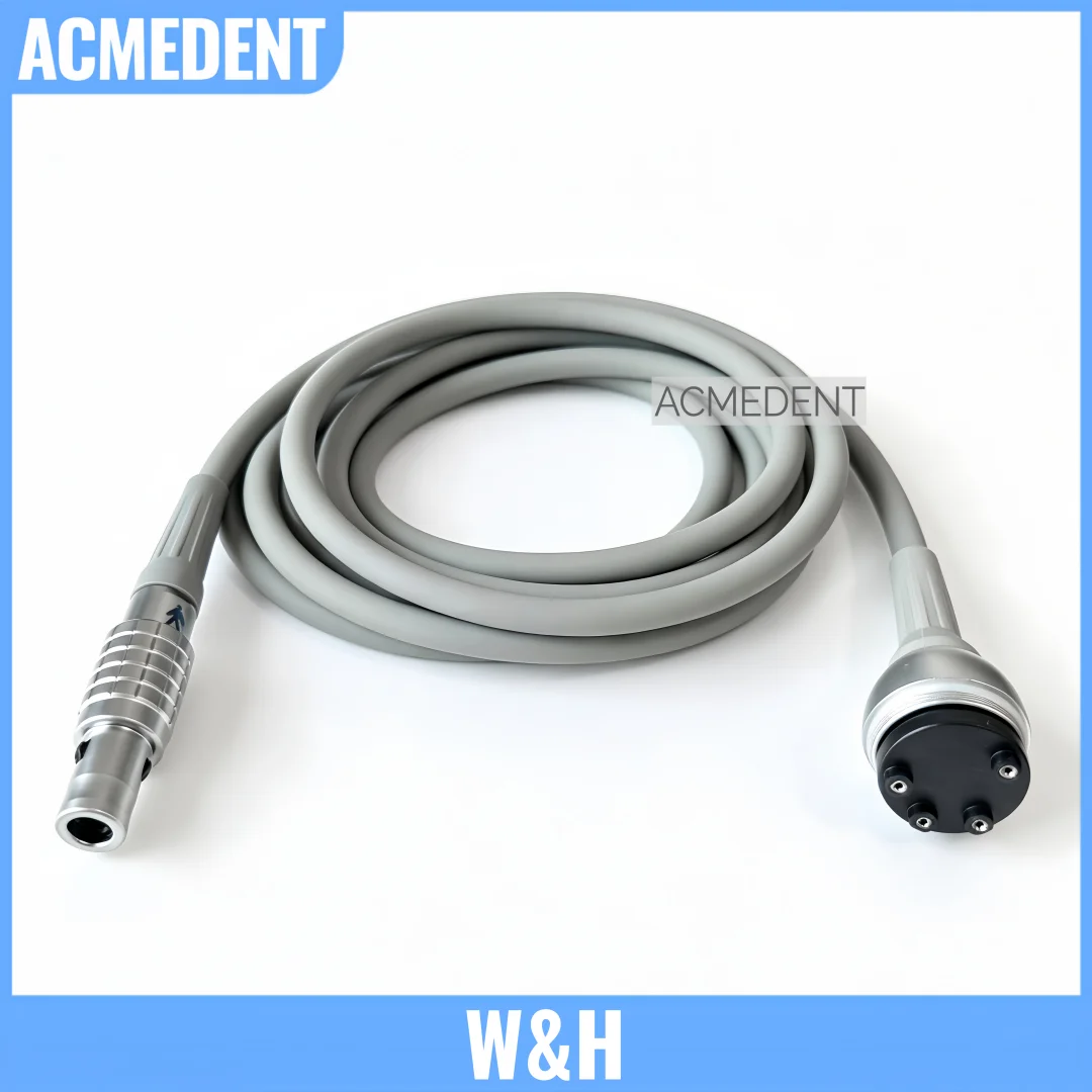 1Pc Dental Implant Machine Motor Line Motor Connection Wire Motor Cable For Implant Surgery Compatible With W&H Cable Length 2m
