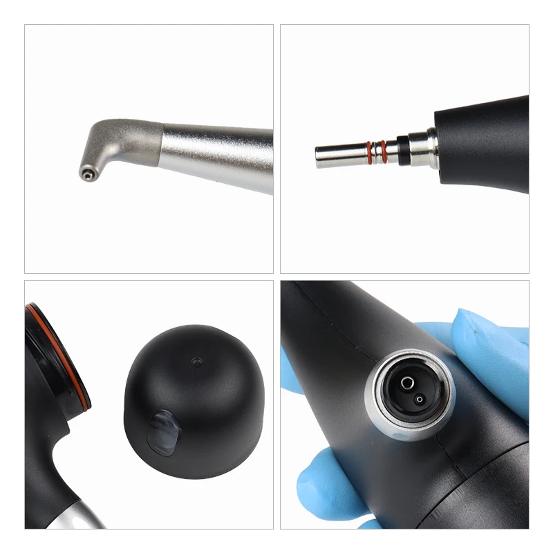 VV Dental Air Polisher Sandblasting Handpiece Teeth Stain Removal Whitening Prophy Instrument For Dentist Oral Cleaning Treatmen