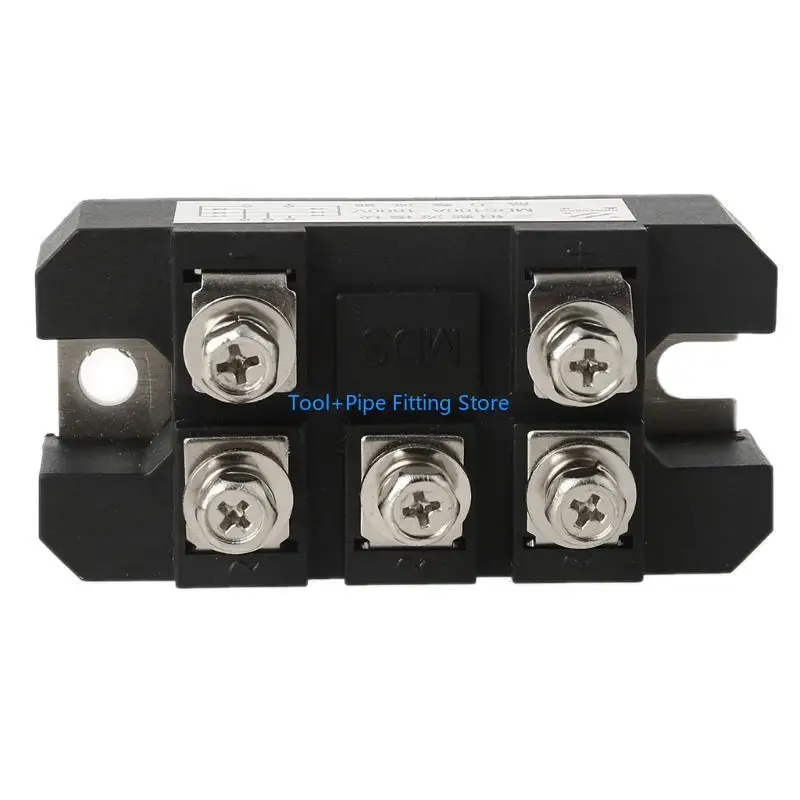 F92B MDS100-16 Bridge Rectifier 100A 1600V 3-Phase Diode Bridge Rectifier Copper Bottom Plate Rectification Module Plate