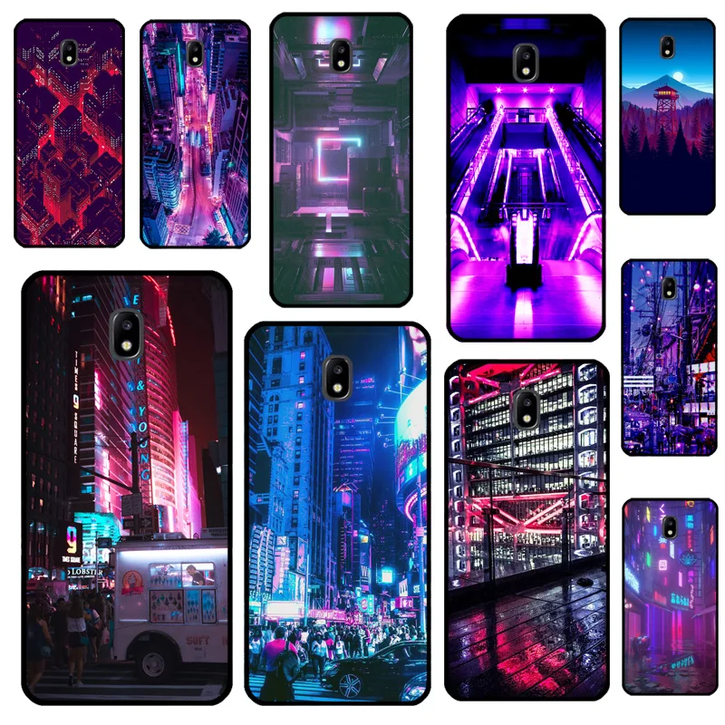 Neon Vaporwave City…